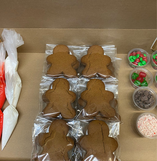 12 Gingerbread men kit